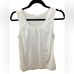 New York and Company Stretch Women’s Small White Business Casual Tank Top